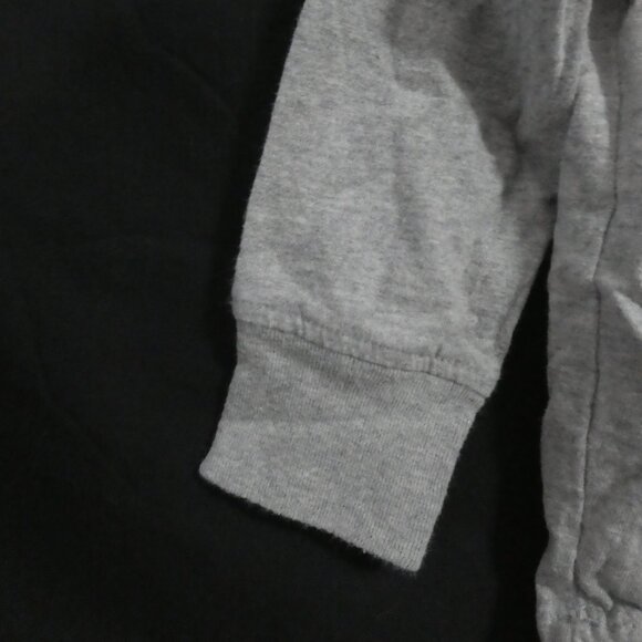 OLD NAVY | 4T | Grey Long Sleeve Shirt With Colorful Stripes | Preloved - Picture 13 of 16